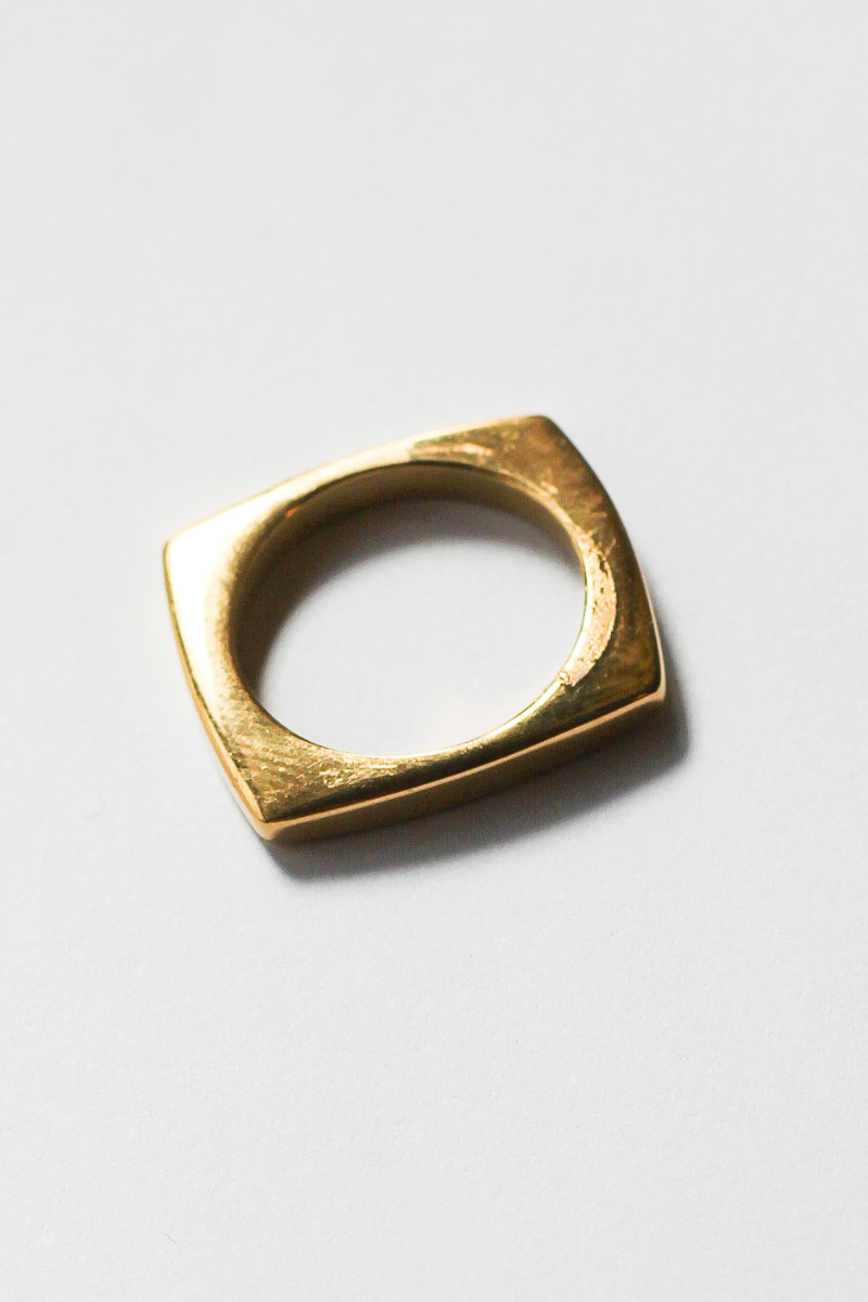 Raptor -Block Square Ring – Twig & Willow